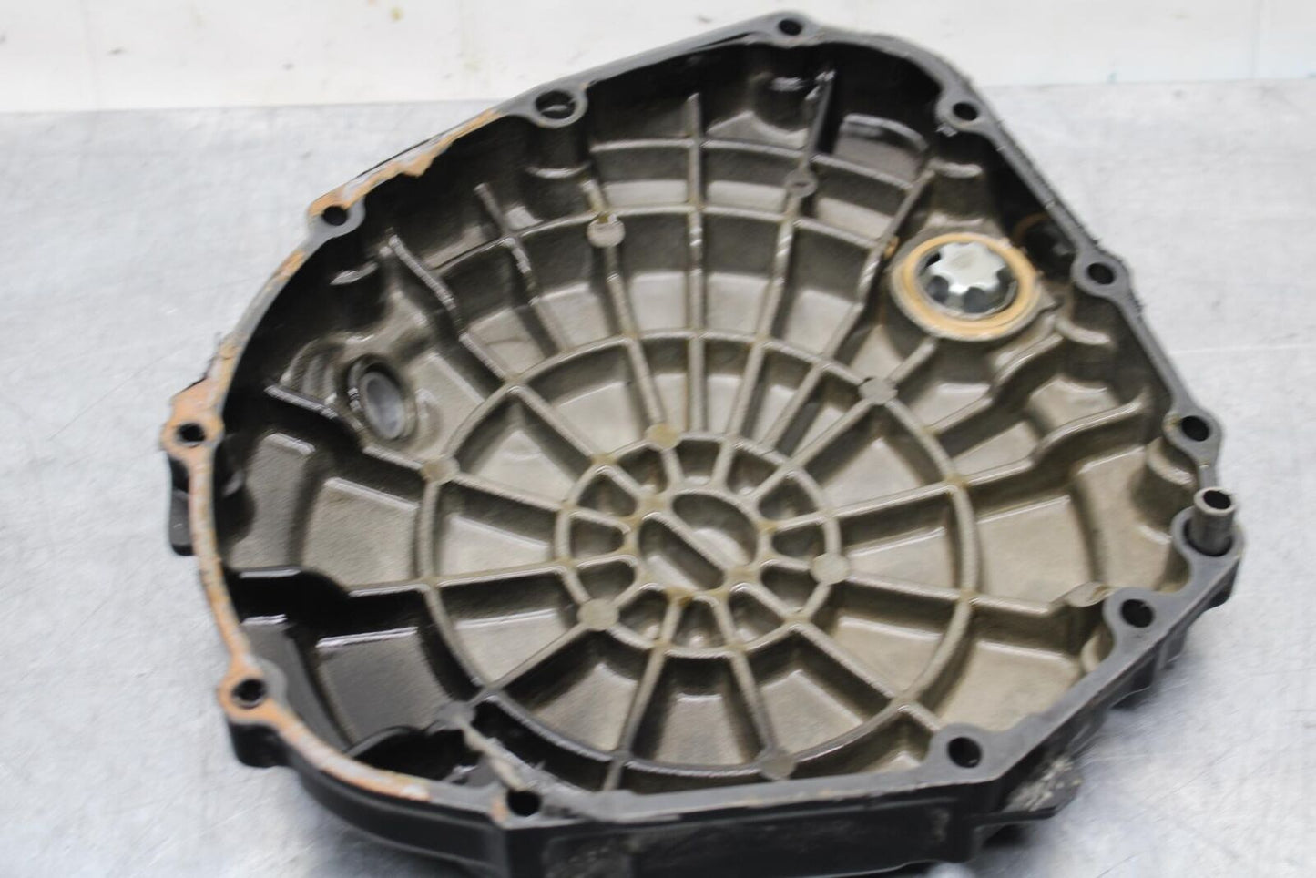 1999 Suzuki GSXR600 CLUTCH SIDE ENGINE MOTOR COVER 11340-33E00 11381-33E02 BB580