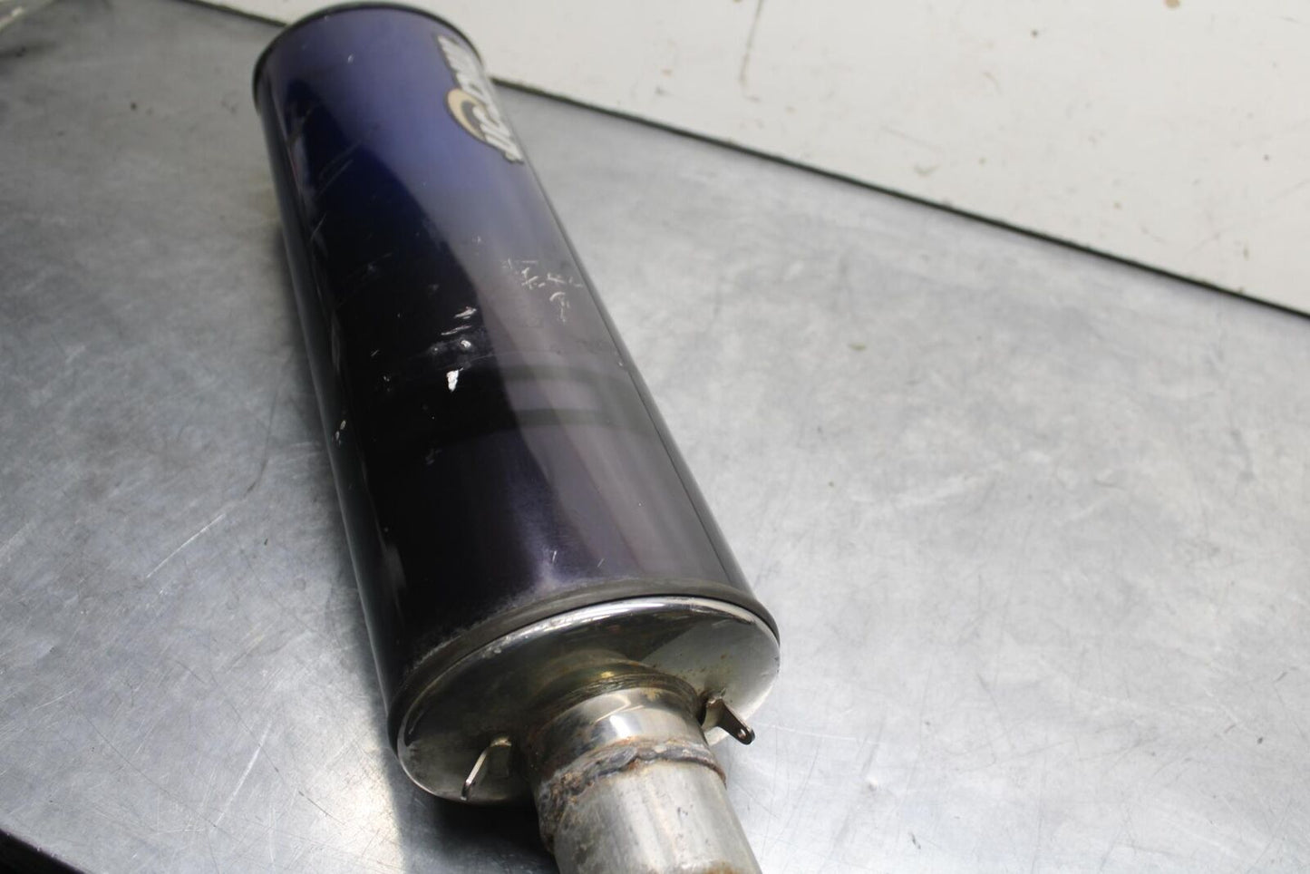 1999 Suzuki GSXR600 EXHAUST PIPE MUFFLER SLIP ON CAN SILENCER BB608