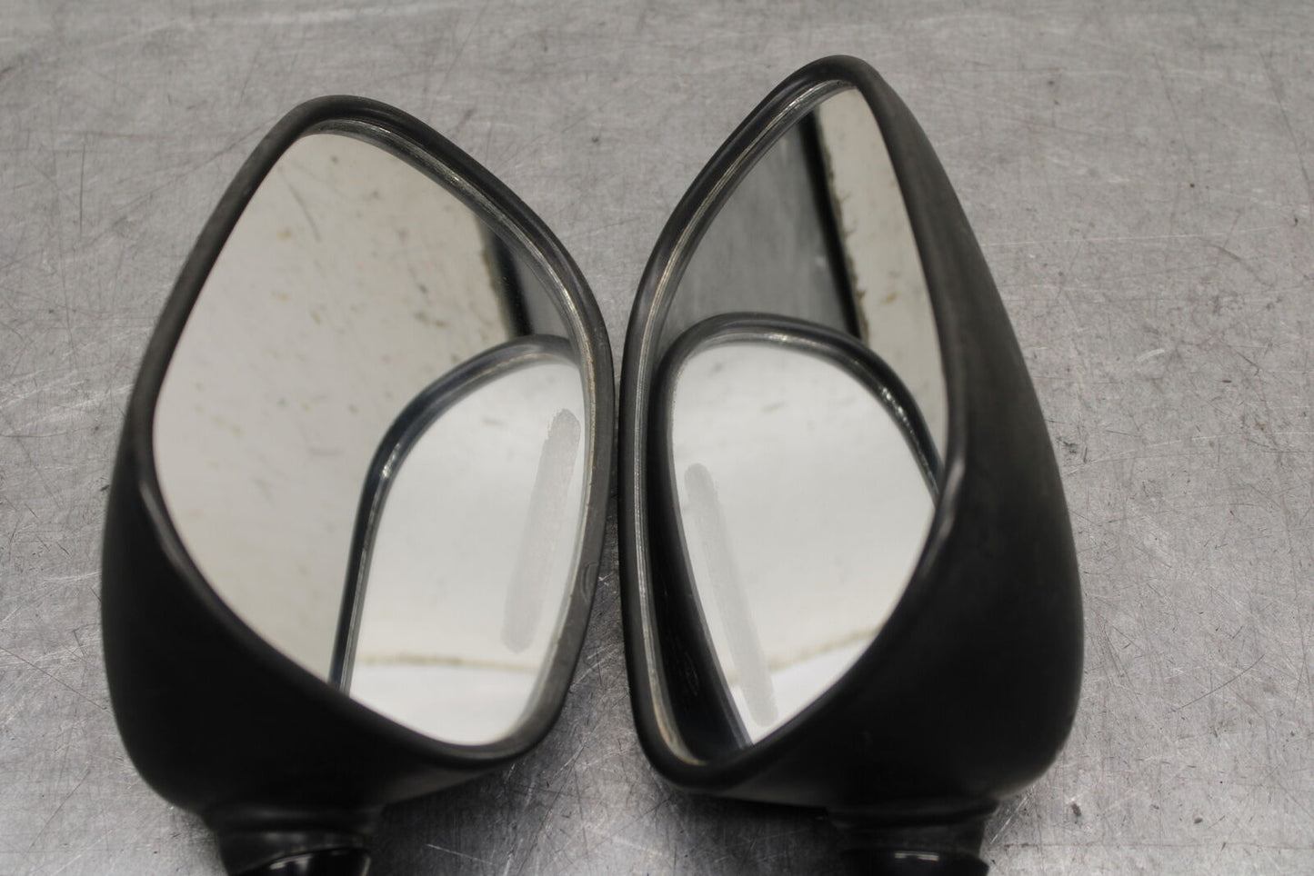 03-07 SUZUKI SV1000S REAR VIEW MIRROR SET PAIR MIRRORS BB657
