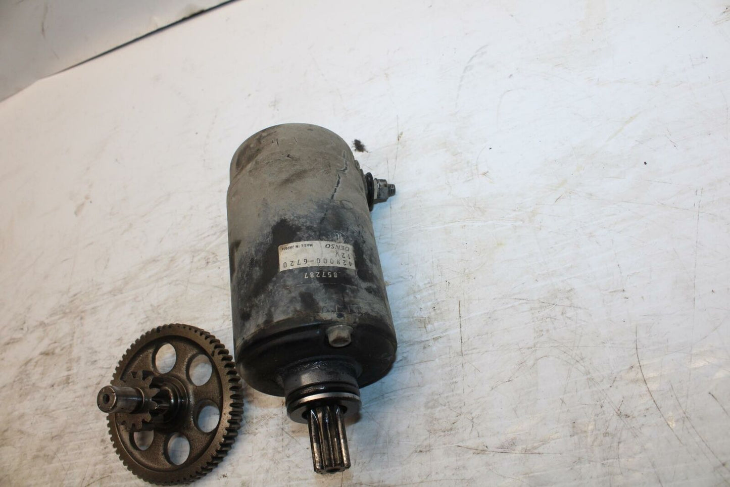 10-11 APRILIA RSV4 ENGINE STARTING STARTER MOTOR -DC 12V BB268