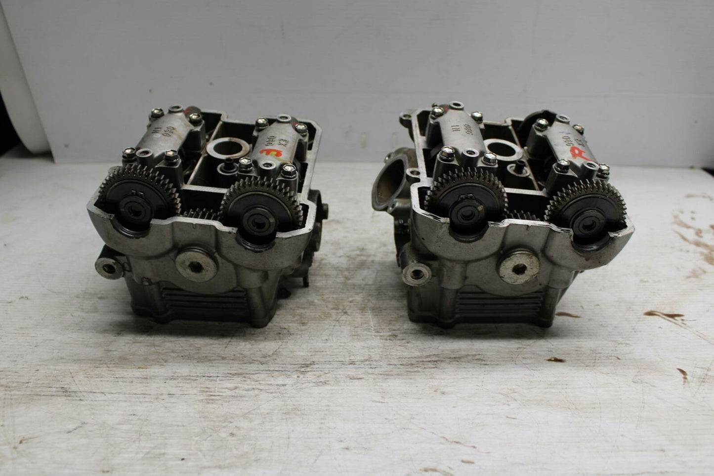 03-05 SUZUKI SV1000 ENGINE TOP END CYLINDER HEAD FRONT REAR BB296