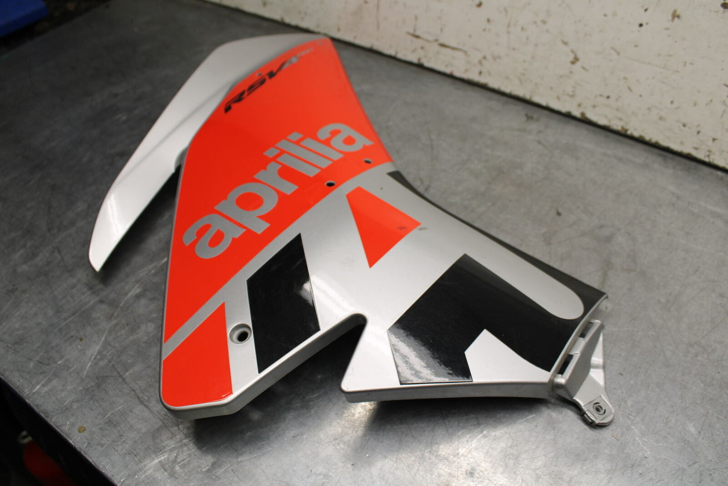 15-19 APRILIA RSV4 RF RIGHT MID UPPER SIDE FAIRING COWL PLASTIC BB611
