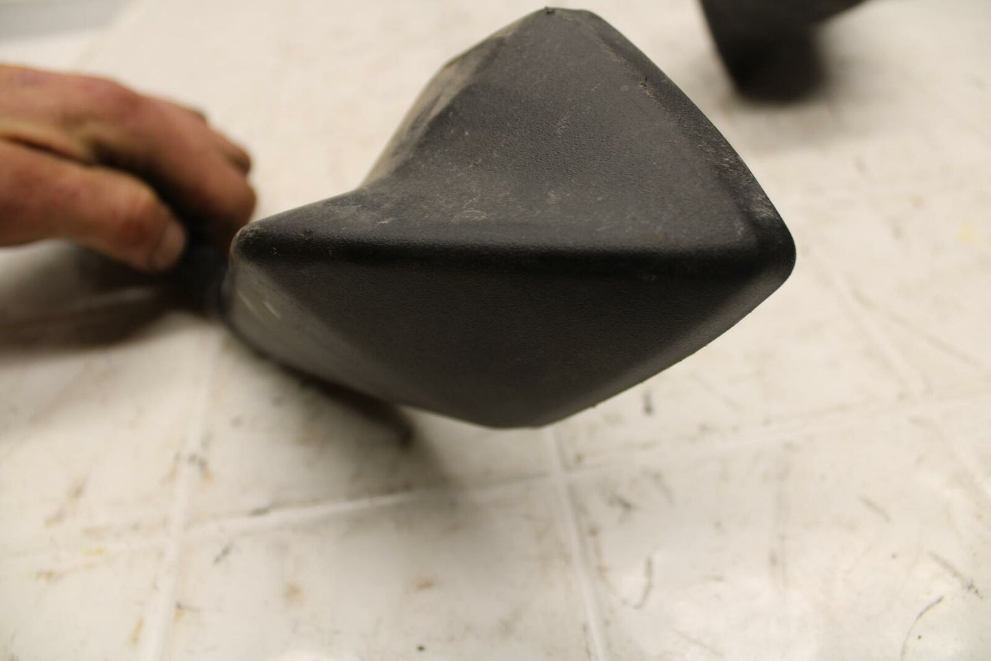 19-20 KAWASAKI NINJA ZX6R ZX636 REAR VIEW MIRROR SET PAIR MIRRORS BB407