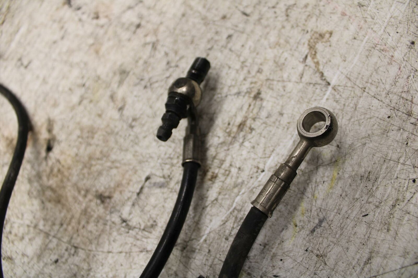 08-10 DUCATI 848 BRAKE HOSE FLUID LINE BB369