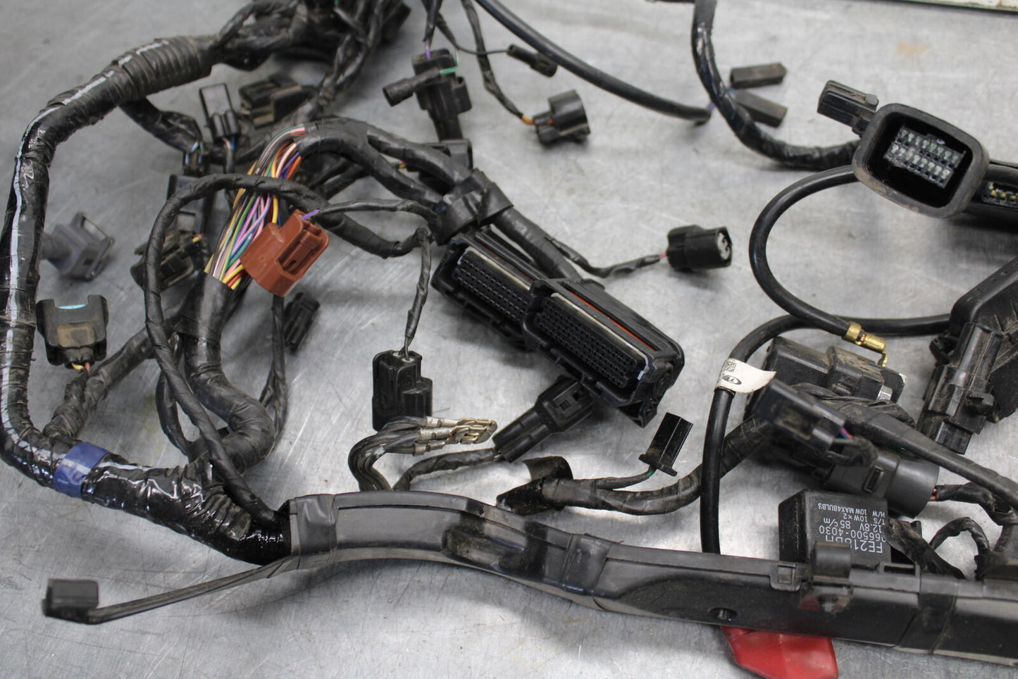 14-15 TRIUMPH STREET TRIPLE R MAIN ENGINE WIRING HARNESS MOTOR WIRE LOOM BB441