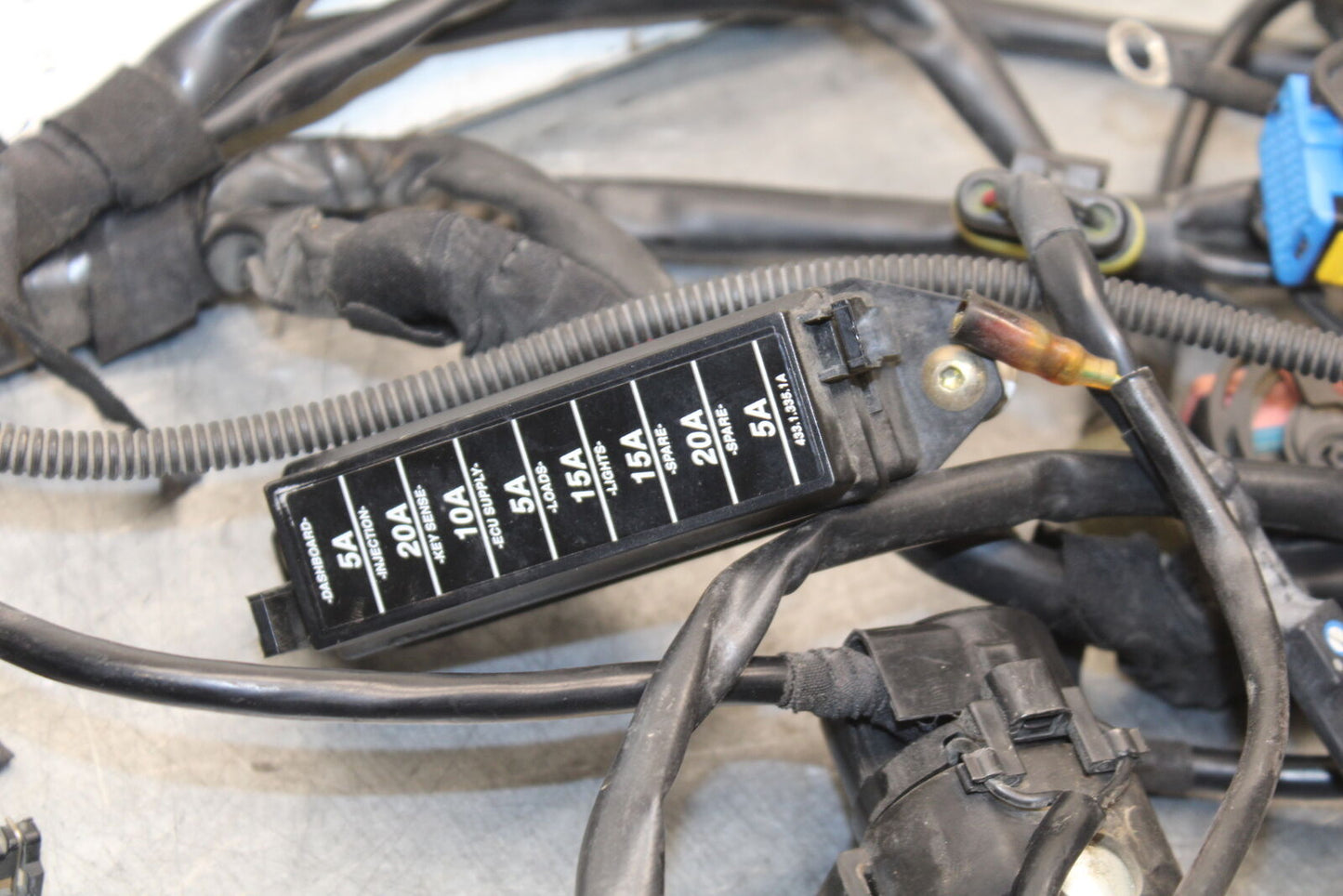 06-07 DUCATI MONSTER 695 MAIN ENGINE WIRING HARNESS MOTOR WIRE LOOM BB674