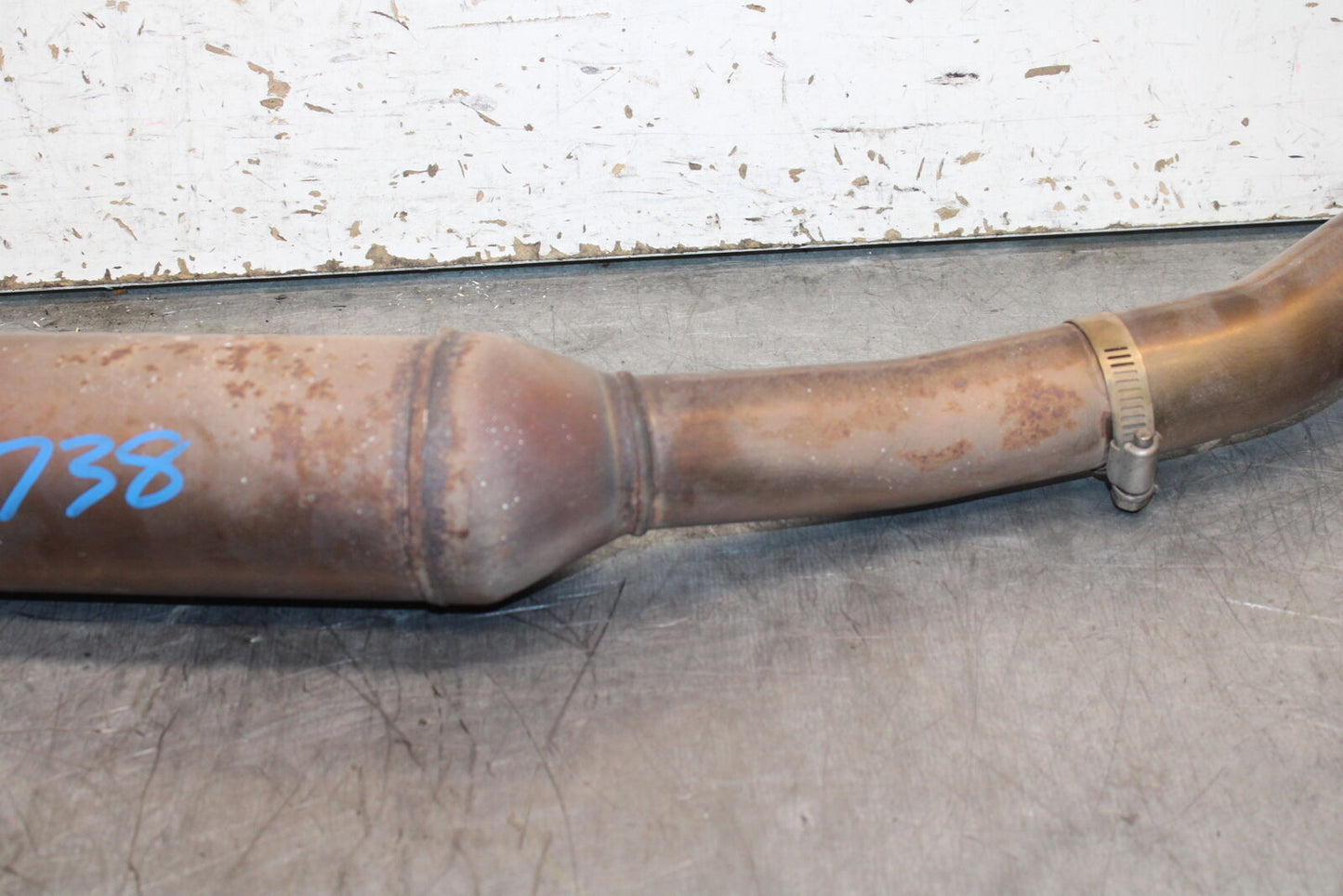 19-22 KAWASAKI Z400 EXHAUST HEADER PIPES MANIFOLD BB738