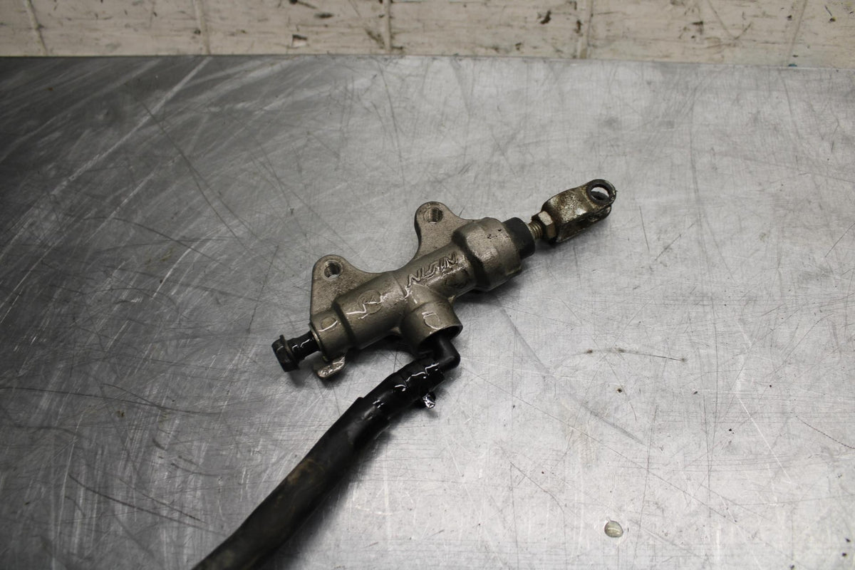 11-14 KAWASAKI VERSYS 650 LE 650C REAR BRAKE MASTER CYLINDER W RESERVOIR BB498