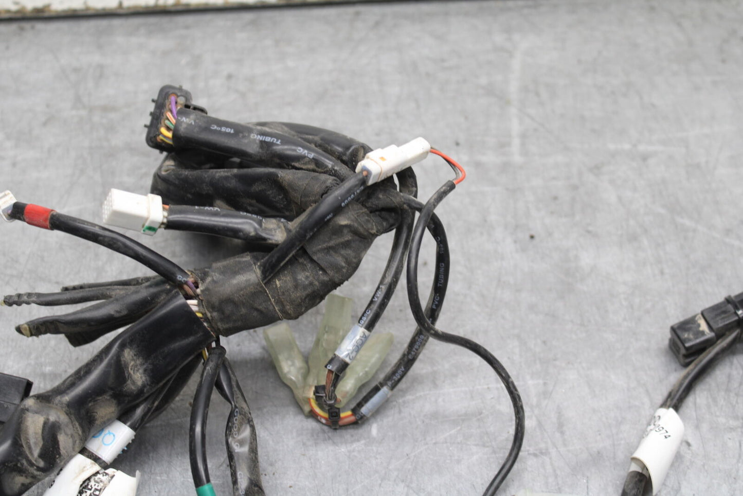 21-24 KTM 890 ADVENTURE R HEADLIGHT SPEEDO GAUGES WIRING HARNESS WIRE LOOM BB723
