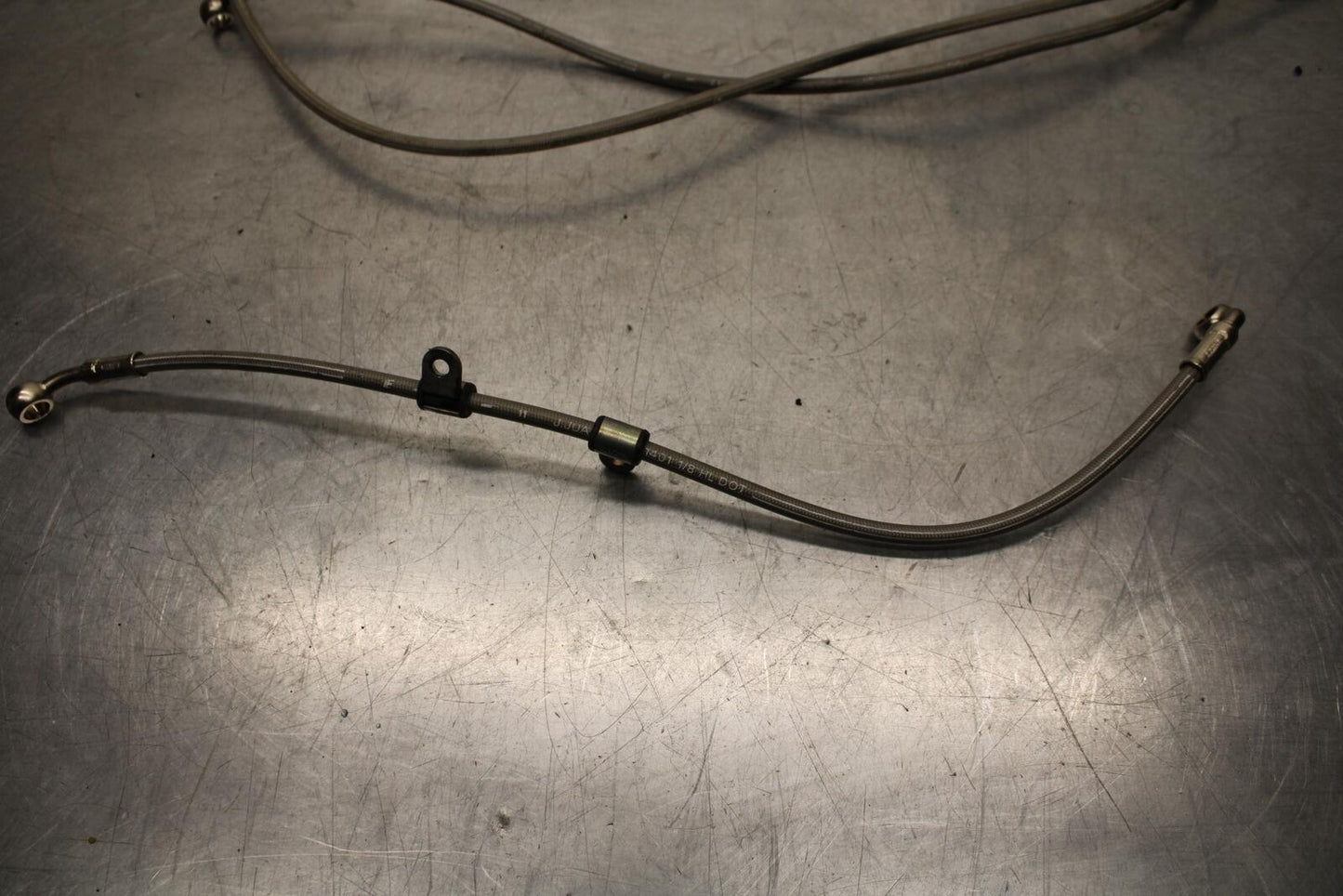 2012 Triumph Daytona 675R FRONT AND REAR SET BRAKE HOSES LINES BB589