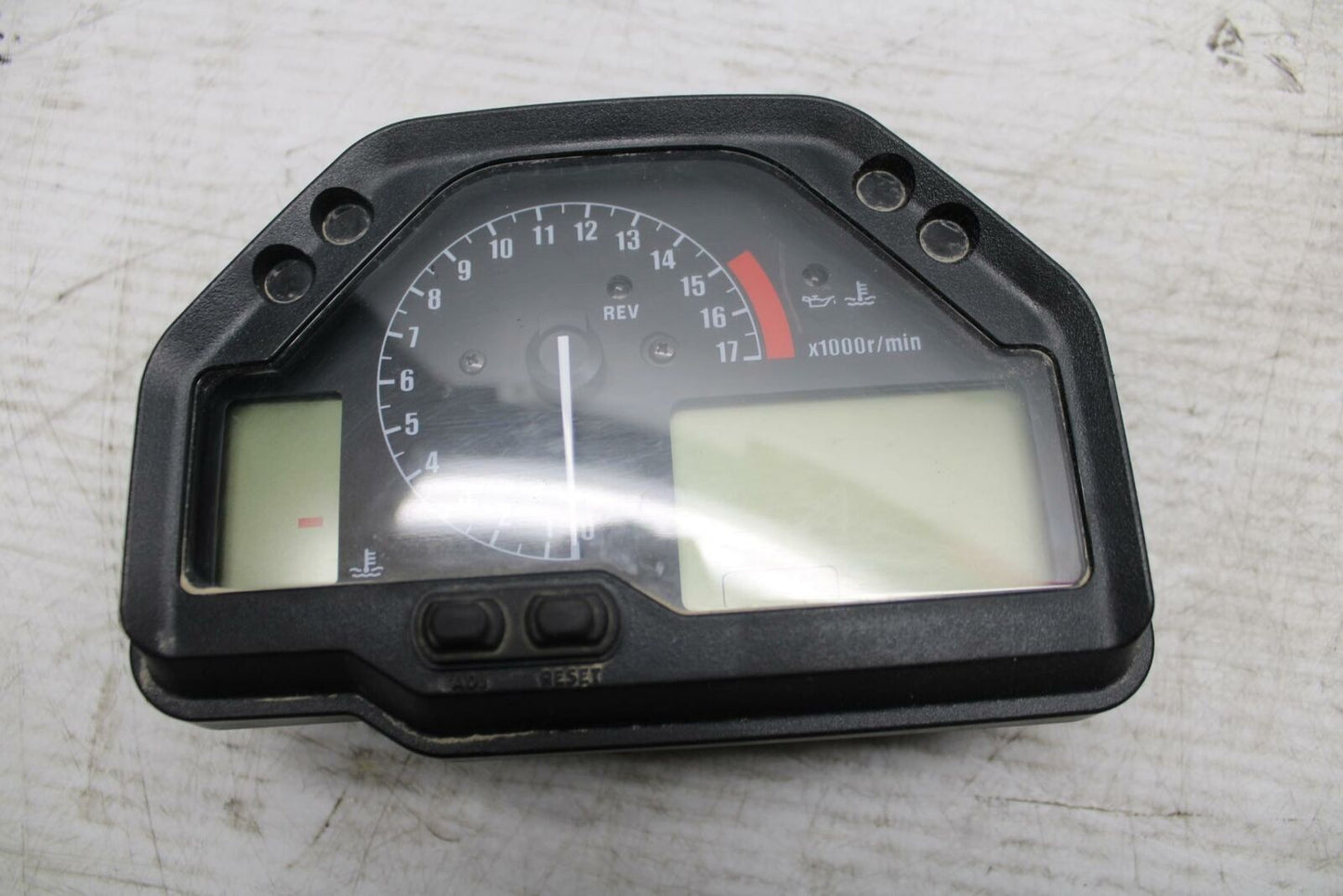 05-06 HONDA CBR600RR SPEEDO GAUGES DISPLAY CLUSTER SPEEDOMETER TACHOMETER BB307