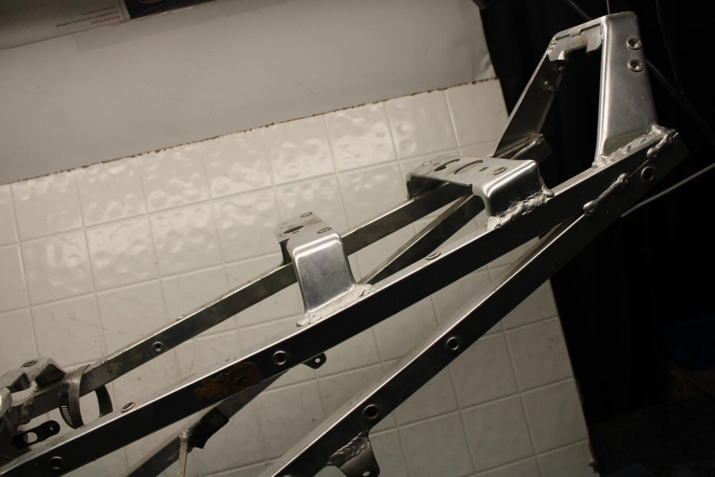 91-92 SUZUKI GSXR750 M FRAME CHASSIS BB493