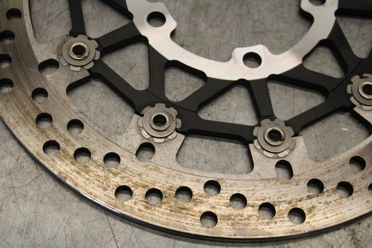 19-21 TRIUMPH SPEED TWIN 1200 FRONT LEFT RIGHT BRAKE ROTORS DISCS T2024400 BB653
