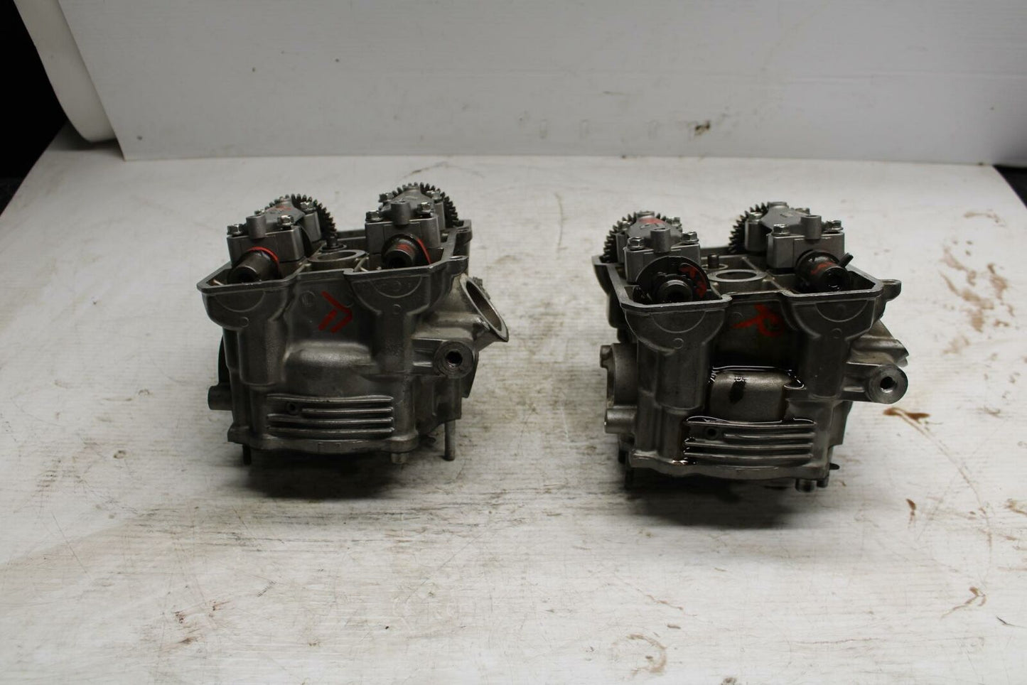 03-05 SUZUKI SV1000 ENGINE TOP END CYLINDER HEAD FRONT REAR BB296