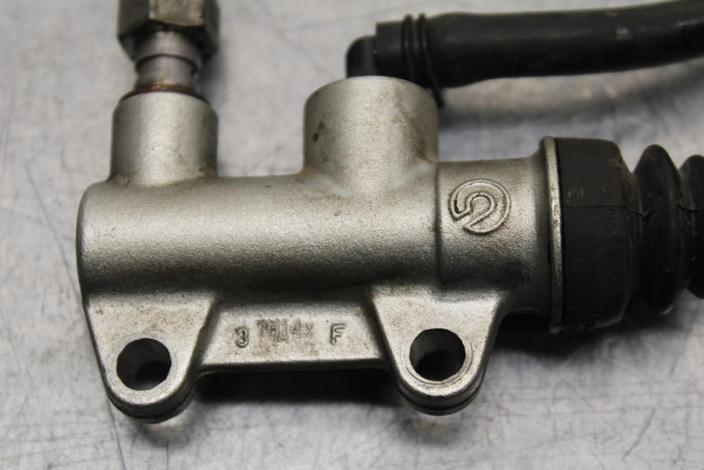 07-11 KTM 990 SUPER DUKE REAR BACK BRAKE MASTER CYLINDER W RESERVOIR BB578