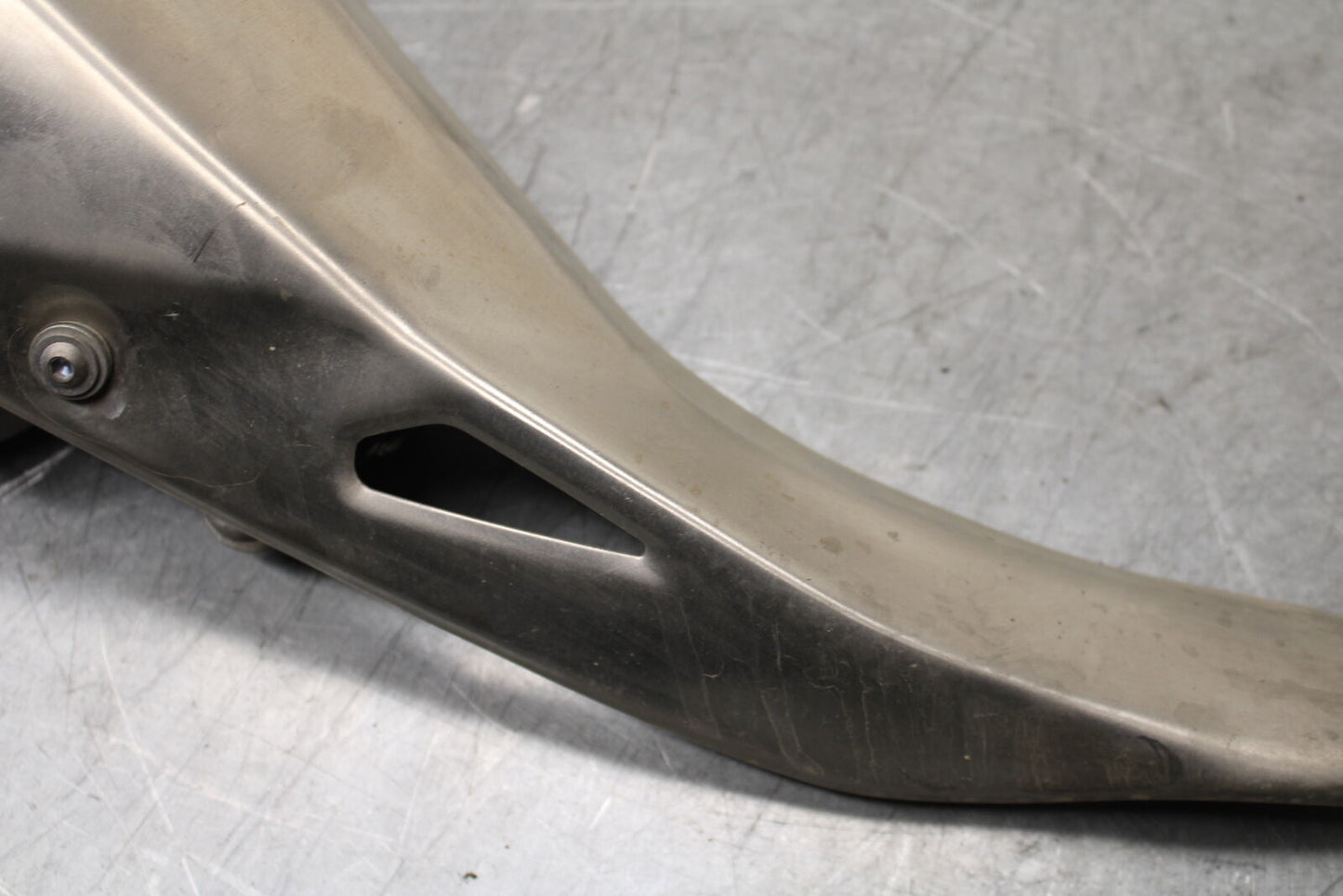 19-22 KAWASAKI Z400 EXHAUST PIPE MUFFLER SLIP ON CAN SILENCER BB708