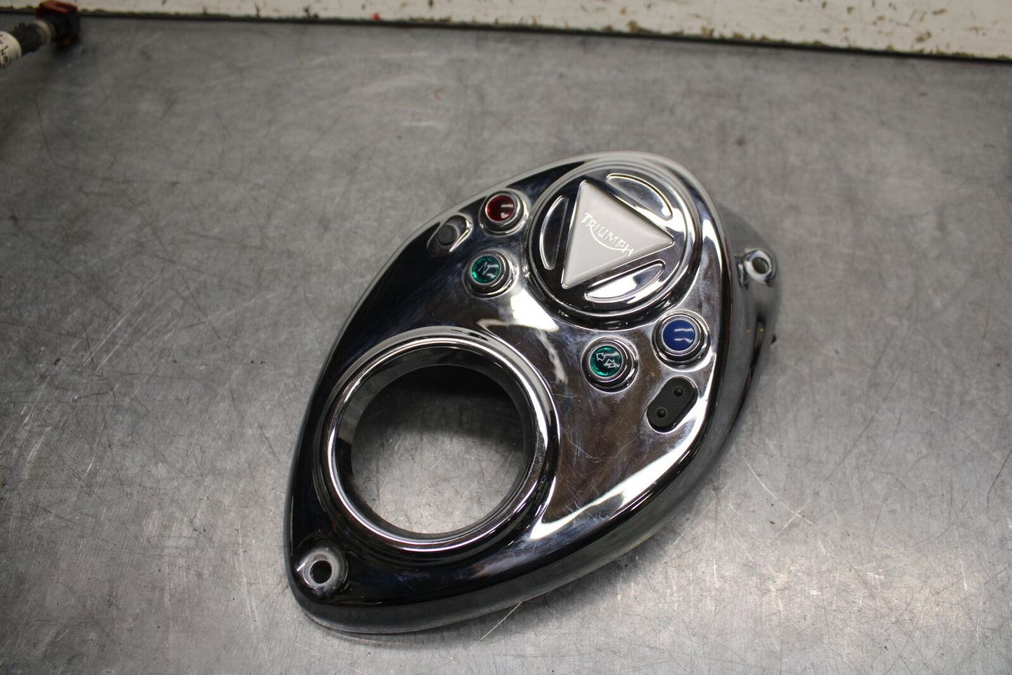 14-16 TRIUMPH AMERICA LT GAS TANK CAP COVER TRIM PANELCOWL FAIRING BB720