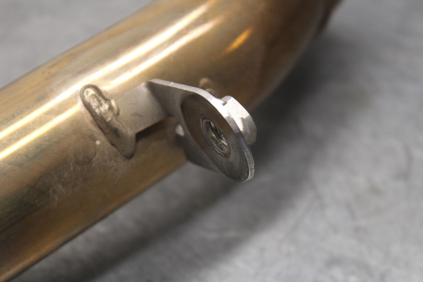 07-08 TRIUMPH DAYTONA 675 EXHAUST MIDPIPE MID MIDDLE PIPE BB685