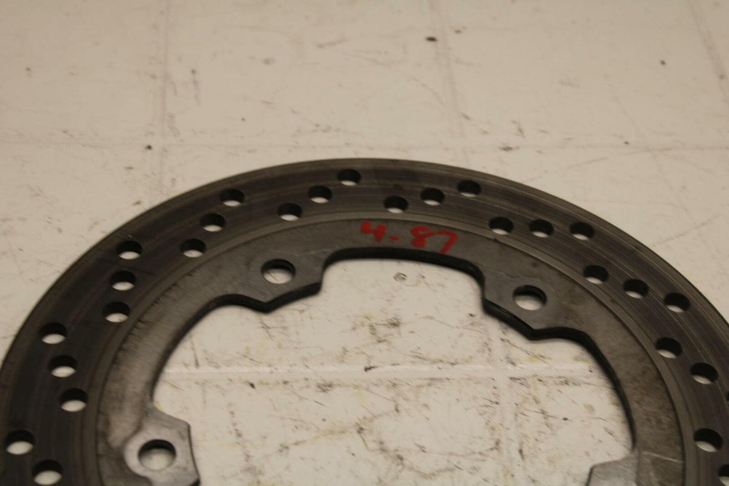 07 SUZUKI SV650 ABS REAR ROTOR BACK BRAKE DISC BB13