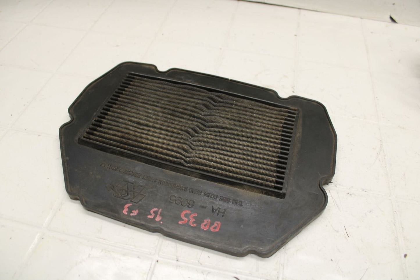 95-98 HONDA CBR600F3 K&N AIRBOX AIR INTAKE FILTER BB18