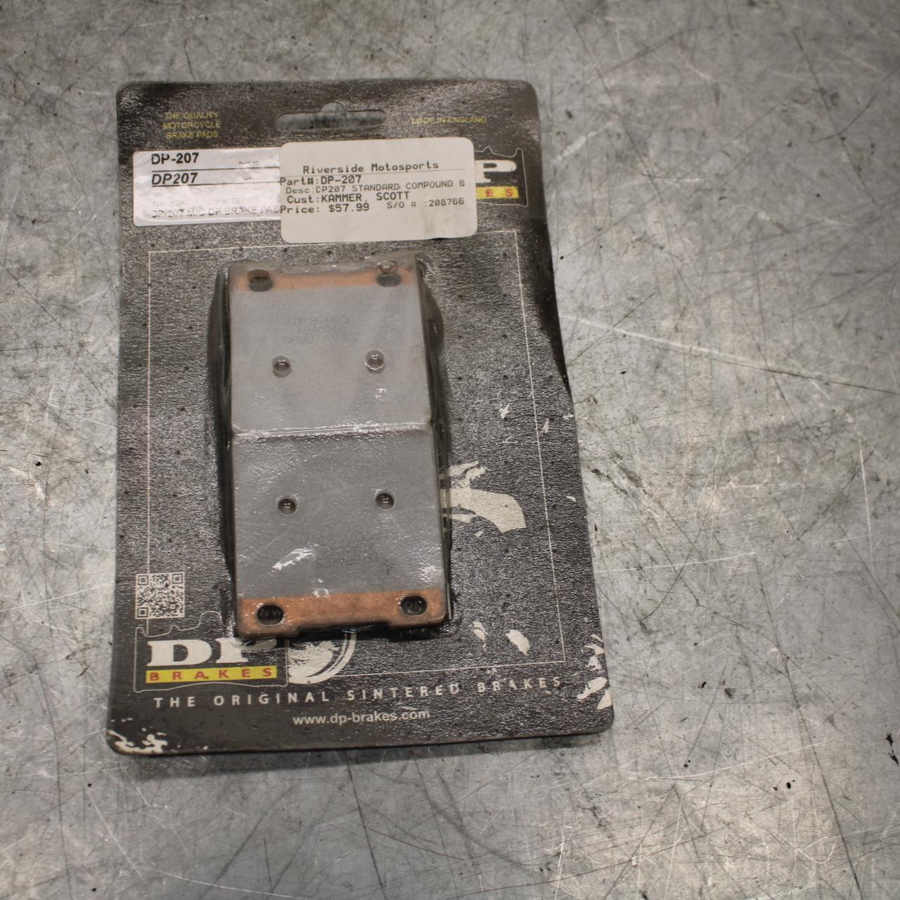 1997 Suzuki GSXR750 REAR BACK BRAKE PAD DP BB527