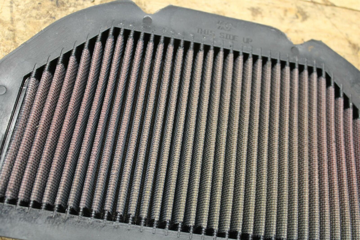 01-03 SUZUKI GSXR600 AIRBOX AIR INTAKE FILTER K&N BB336