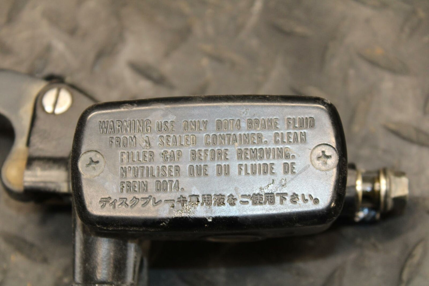 91-02 HONDA ST1100 HYDRAULIC CLUTCH MASTER CYLINDER w/ LEVER BB222