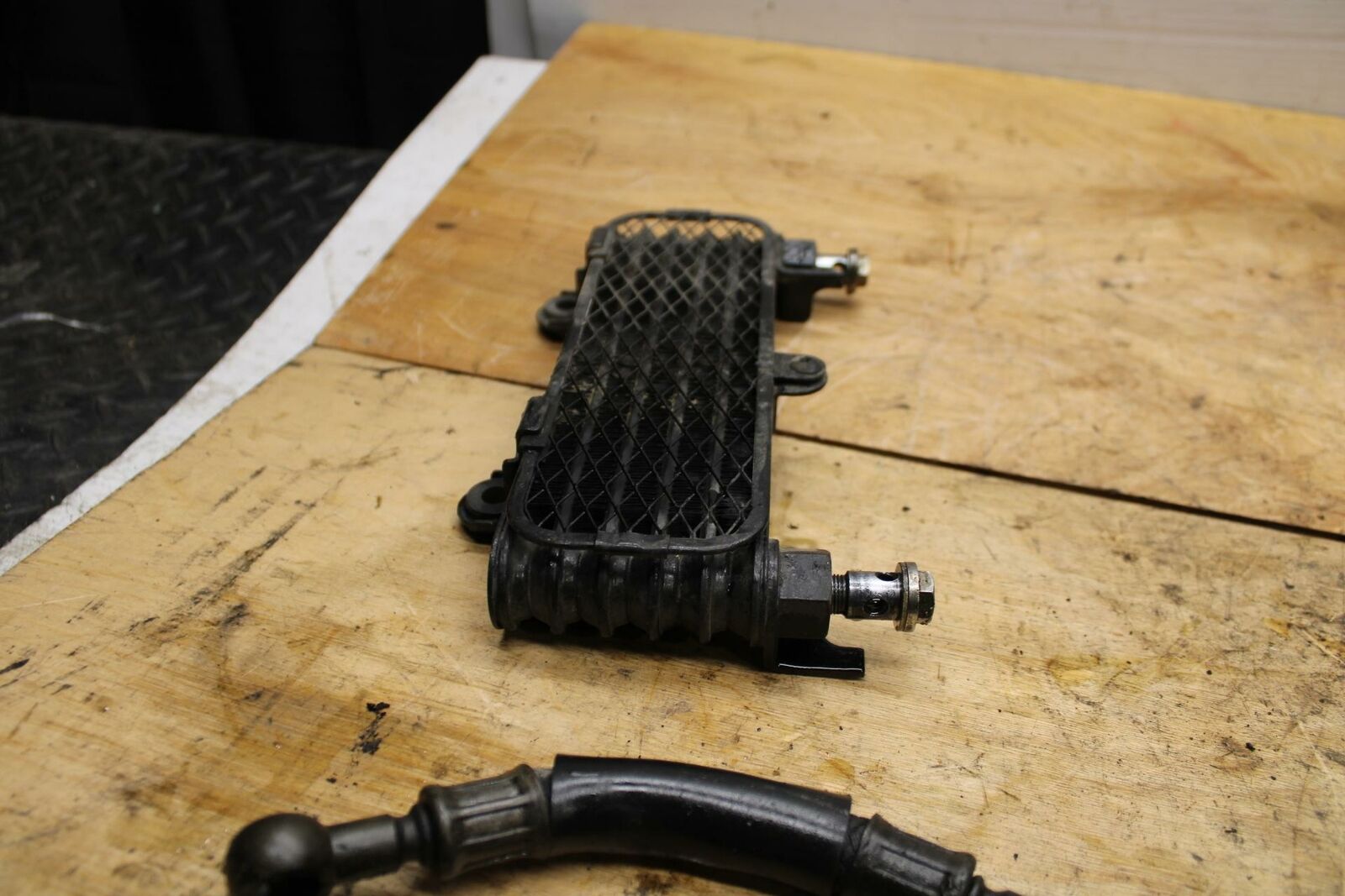 02-03 SUZUKI VSTROM 1000 ENGINE MOTOR OIL COOLER W/ HOSES BB331