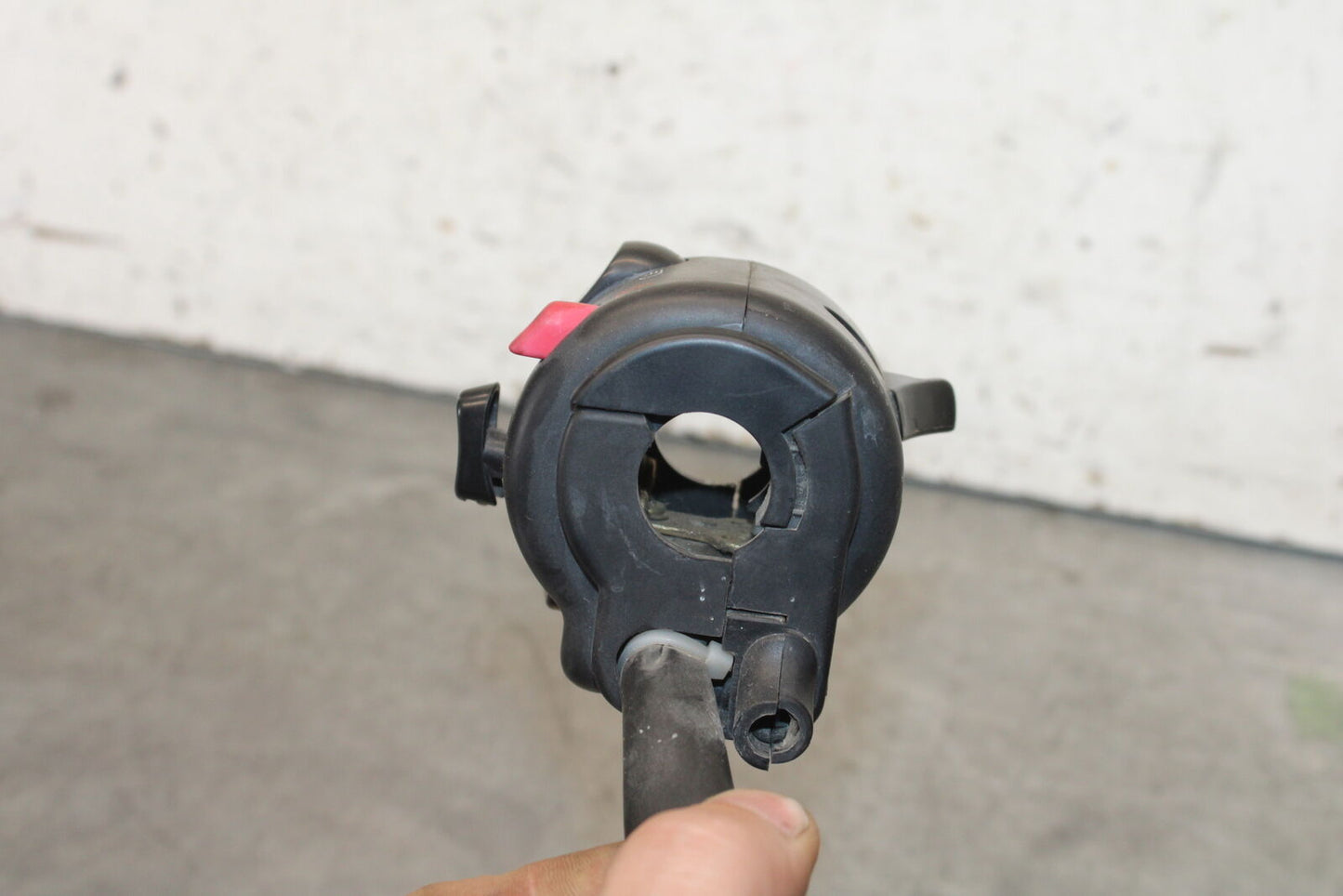 01-06 TRIUMPH TIGER 955I LEFT CLIP ON HANDLE HORN SIGNALS SWITCH BB693