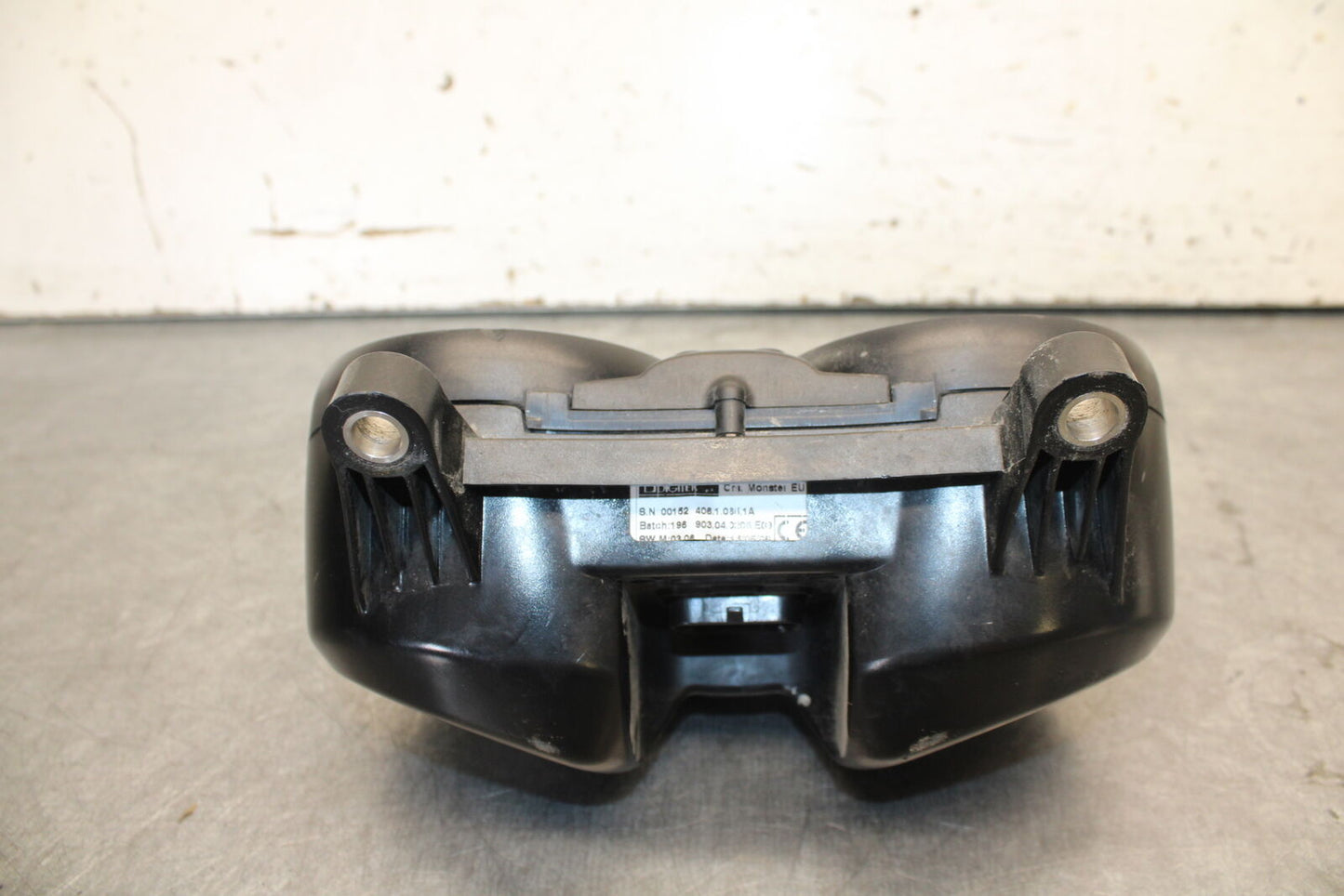 06-07 DUCATI MONSTER 695 SPEEDO TACH GAUGES DISPLAY CLUSTER SPEEDOMETER BB674
