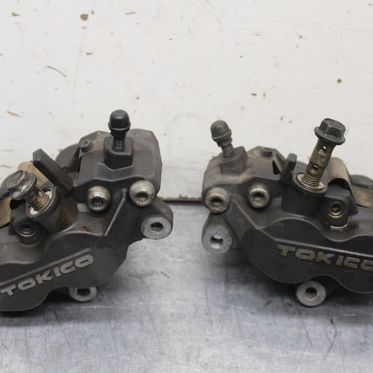 01-03 SUZUKI GSXR600 RIGHT LEFT FRONT BRAKE CALIPER SET PAIR CALIPERS BB633