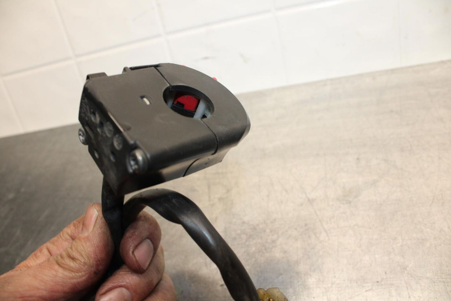 07-11 KTM 990 SUPER DUKE RIGHT CLIP ON HANDLE KILL OFF START SWITCH BB578