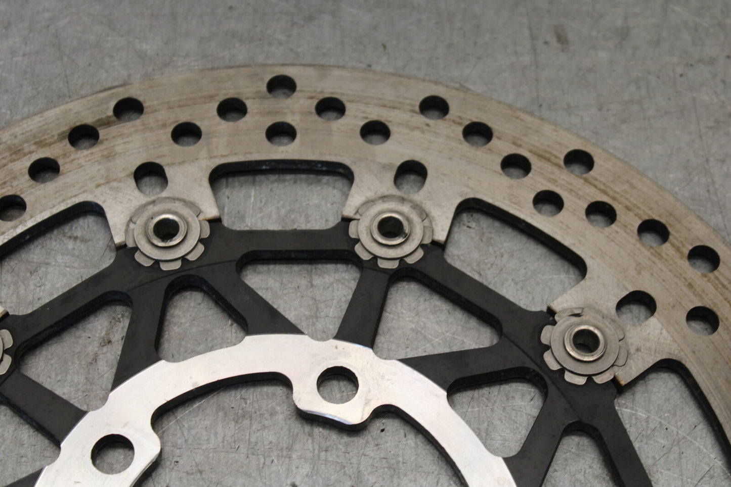19-21 TRIUMPH SPEED TWIN 1200 FRONT LEFT RIGHT BRAKE ROTORS DISCS T2024400 BB653
