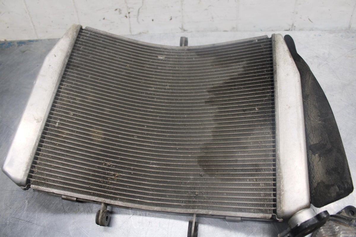 07-08 KAWASAKI NINJA ZX6R ENGINE RADIATOR MOTOR COOLER COOLING RADIATER BB456