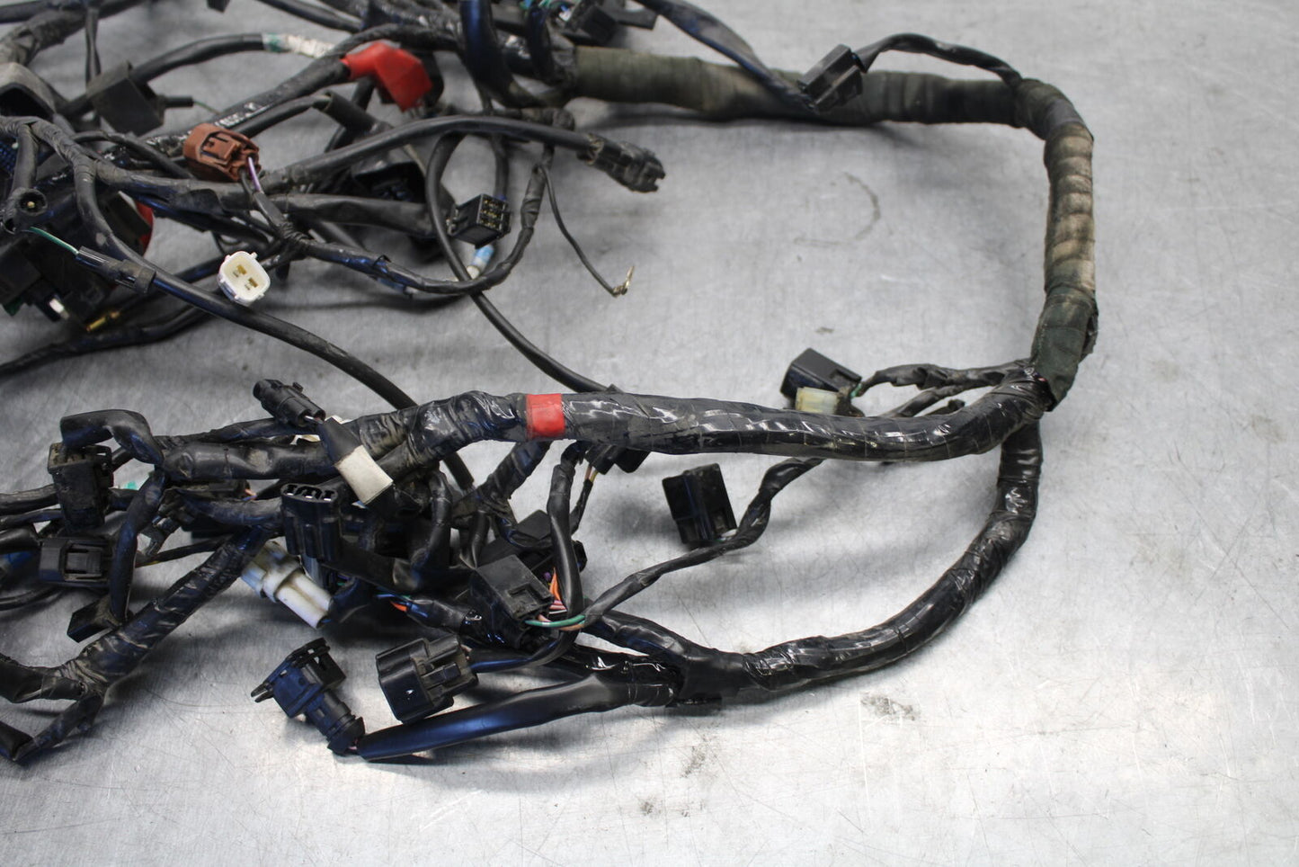 07-08 TRIUMPH DAYTONA 675 MAIN ENGINE WIRING HARNESS WIRE LOOM T2501656 BB685