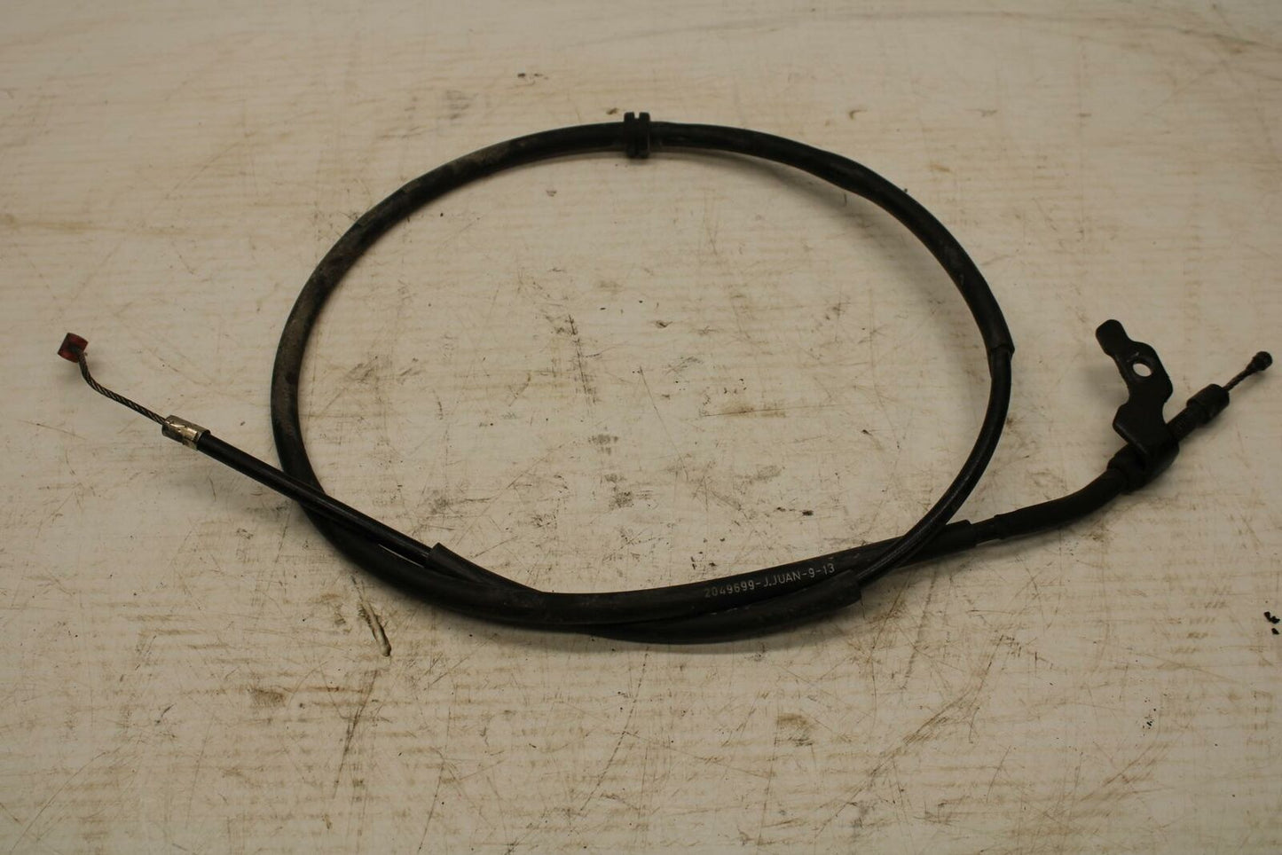 07-16 TRIUMPH STREET TRIPLE CLUTCH CABLE LINE BB356