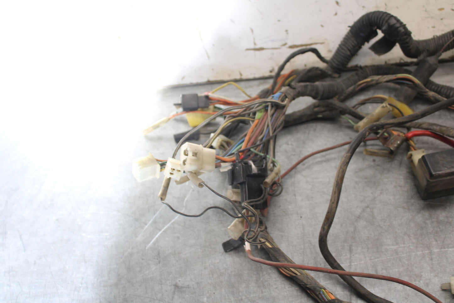 85-86 SUZUKI MADURA 1200 MAIN ENGINE WIRING HARNESS MOTOR WIRE LOOM BB691