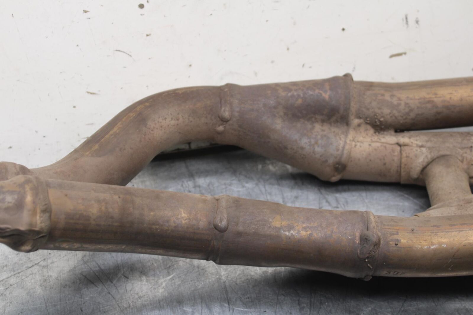 01-03 SUZUKI GSXR600 EXHAUST HEADER PIPES MANIFOLD BB633