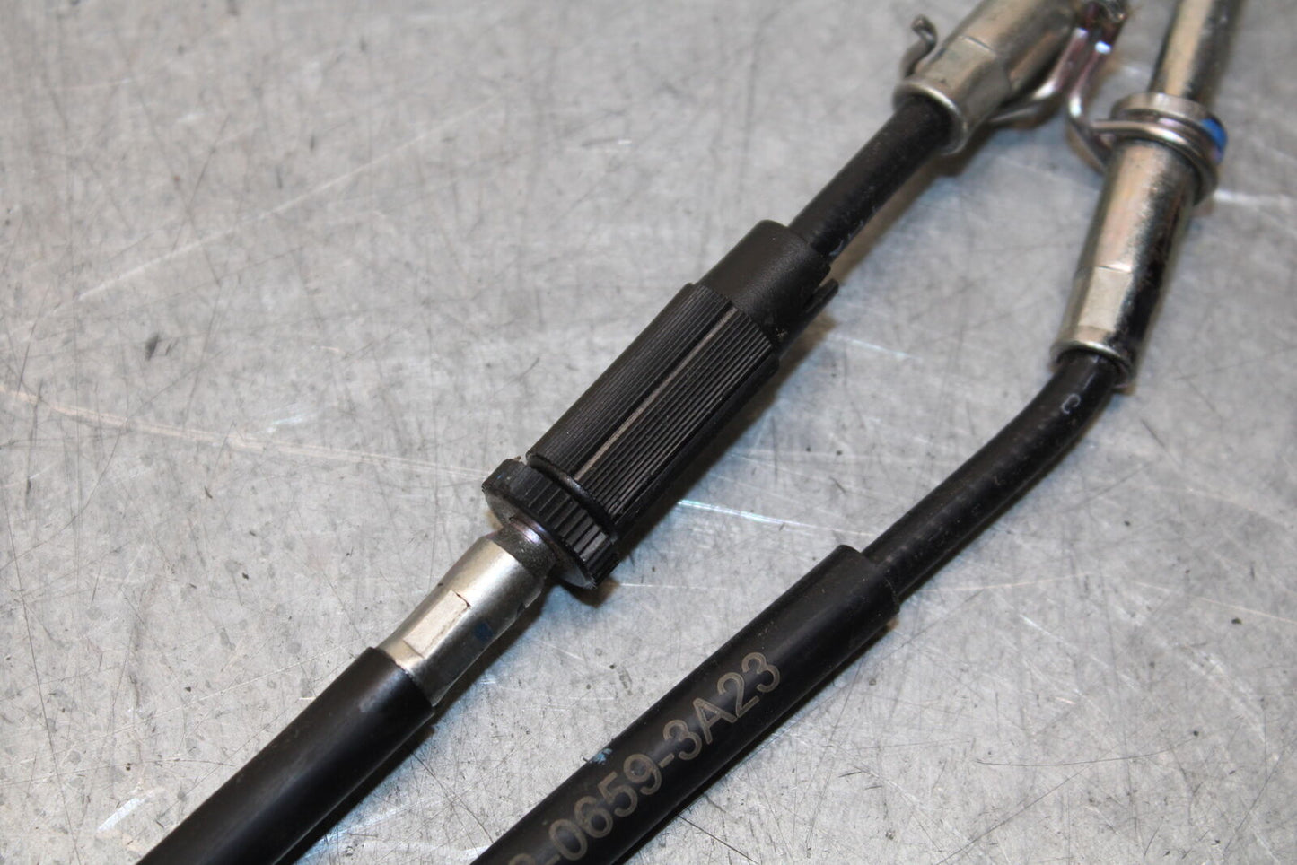 18-23 KAWASAKI NINJA 400 THROTTLE CABLES LINES BB660