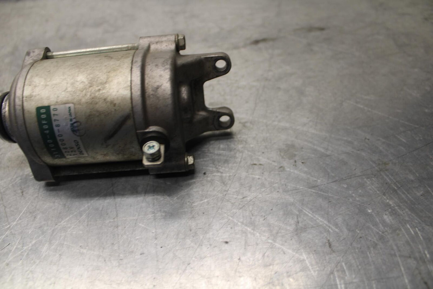 01 SUZUKI GSXR1000 ENGINE STARTING STARTER MOTOR -DC 12V 1100-40F00 BB100