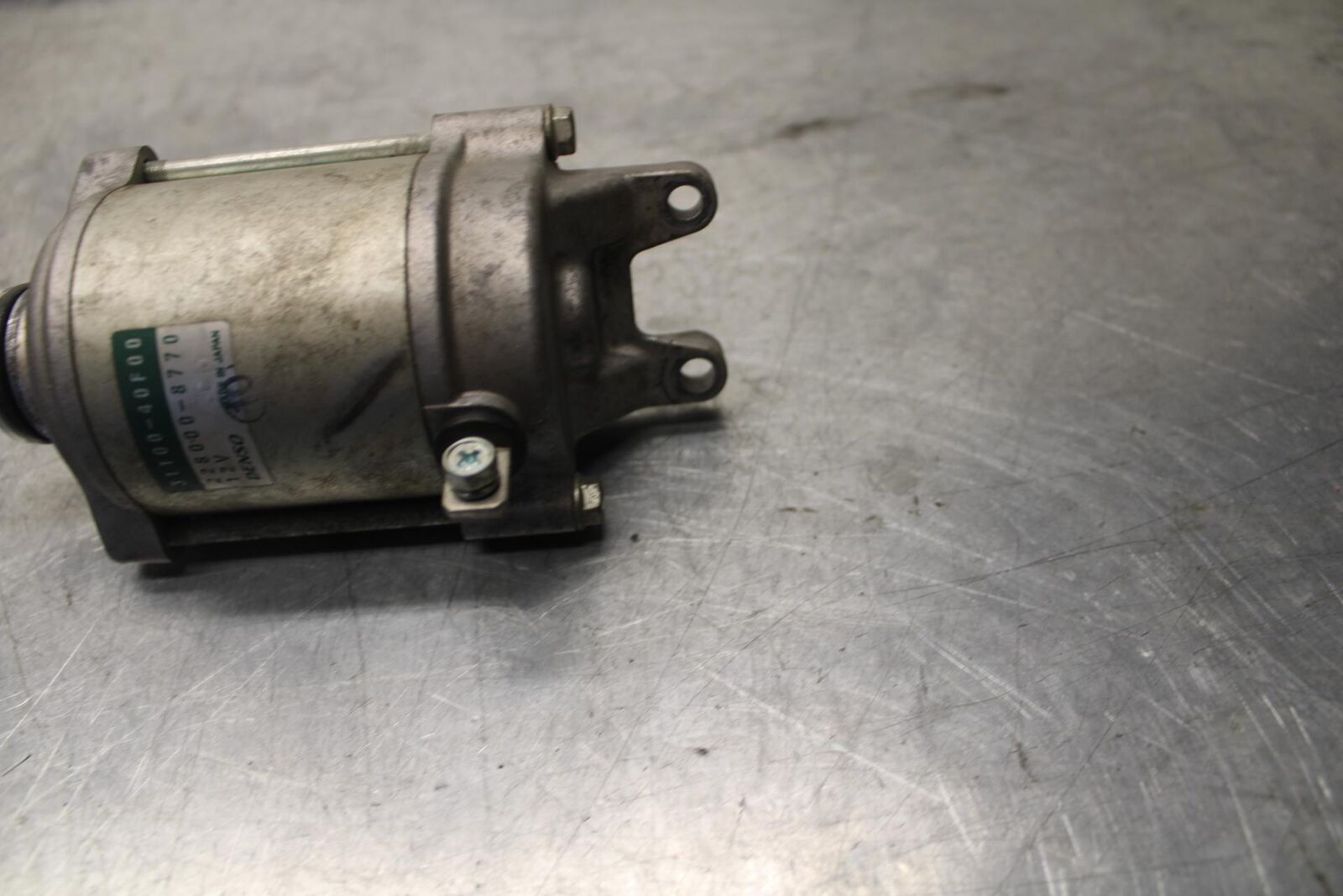 01 SUZUKI GSXR1000 ENGINE STARTING STARTER MOTOR -DC 12V 1100-40F00 BB100