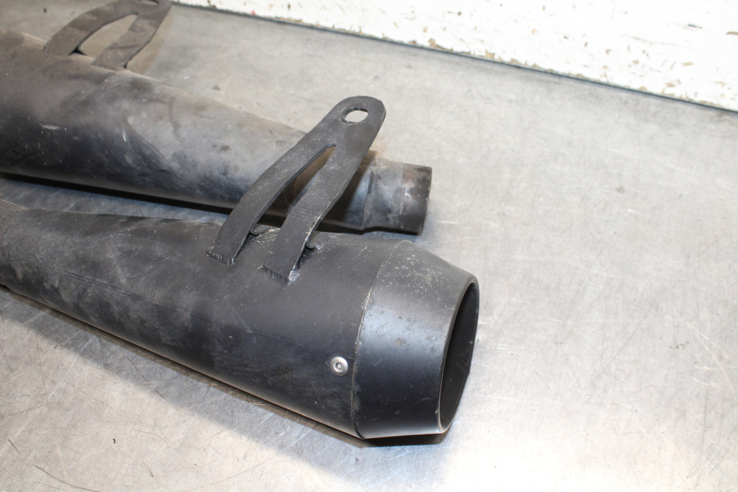 12-13 KAWASAKI Z1000 M4 EXHAUST PIPE MUFFLER SLIP ON CAN SILENCER BB743