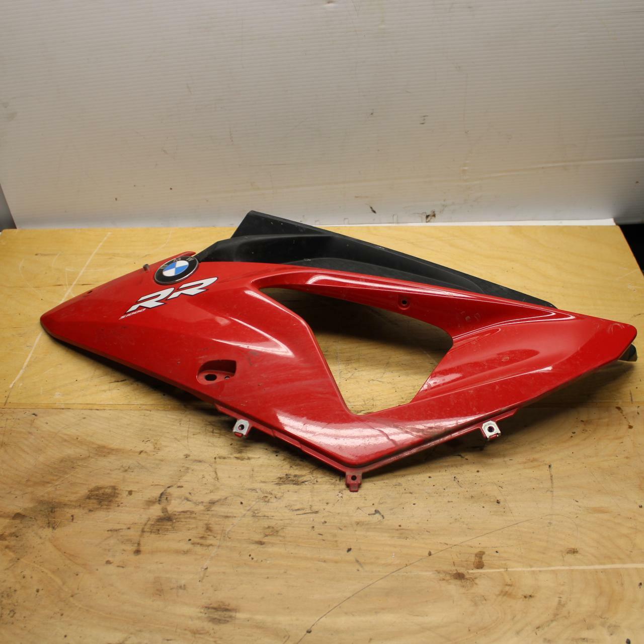 12-14 BMW S1000RR LEFT MID UPPER SIDE FAIRING COWL PLASTIC BB317