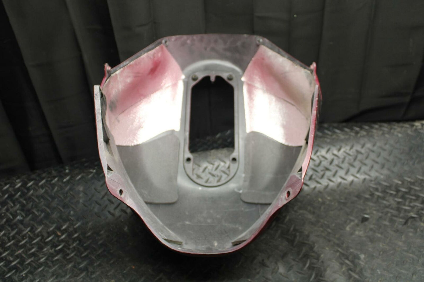 02 KAWASAKI NINJA ZX12R GAS TANK FUEL CELL COVER FAIRING COWL bb194