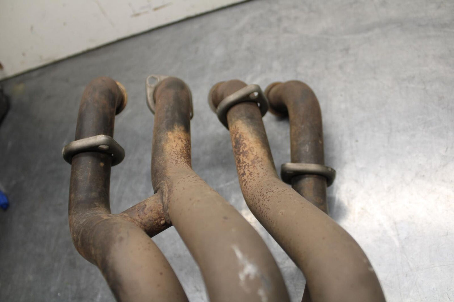 09-12 KAWASAKI NINJA ZX6R ZX600R EXHAUST HEADER PIPES MANIFOLD 39178-0148 BB617