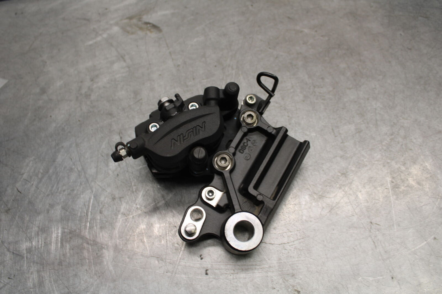 18-23 KAWASAKI NINJA 400 REAR BACK BRAKE CALIPER W MOUNT BRACKET BB660