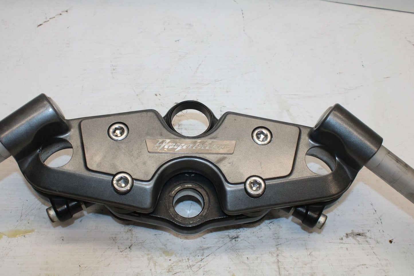 00-07 SUZUKI HAYABUSA FORKS UPPER TRIPLE TREE CLAMP  BB281