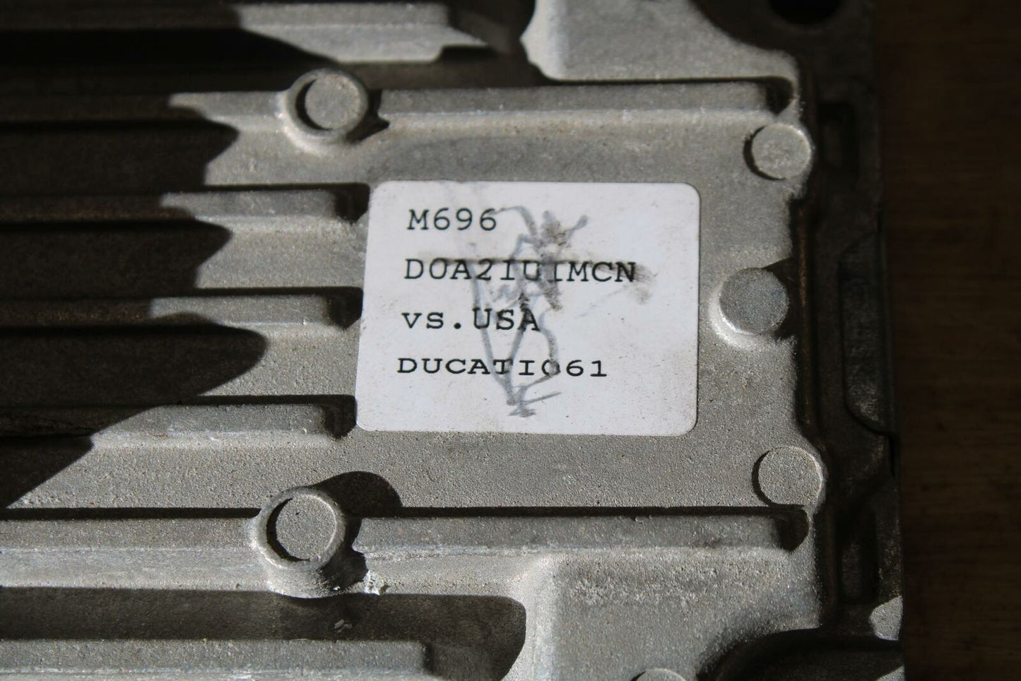 08-14 DUCATI MONSTER 696 ECU COMPUTER CONTROLLER UNIT BLACK BOX ECM CDI BB324