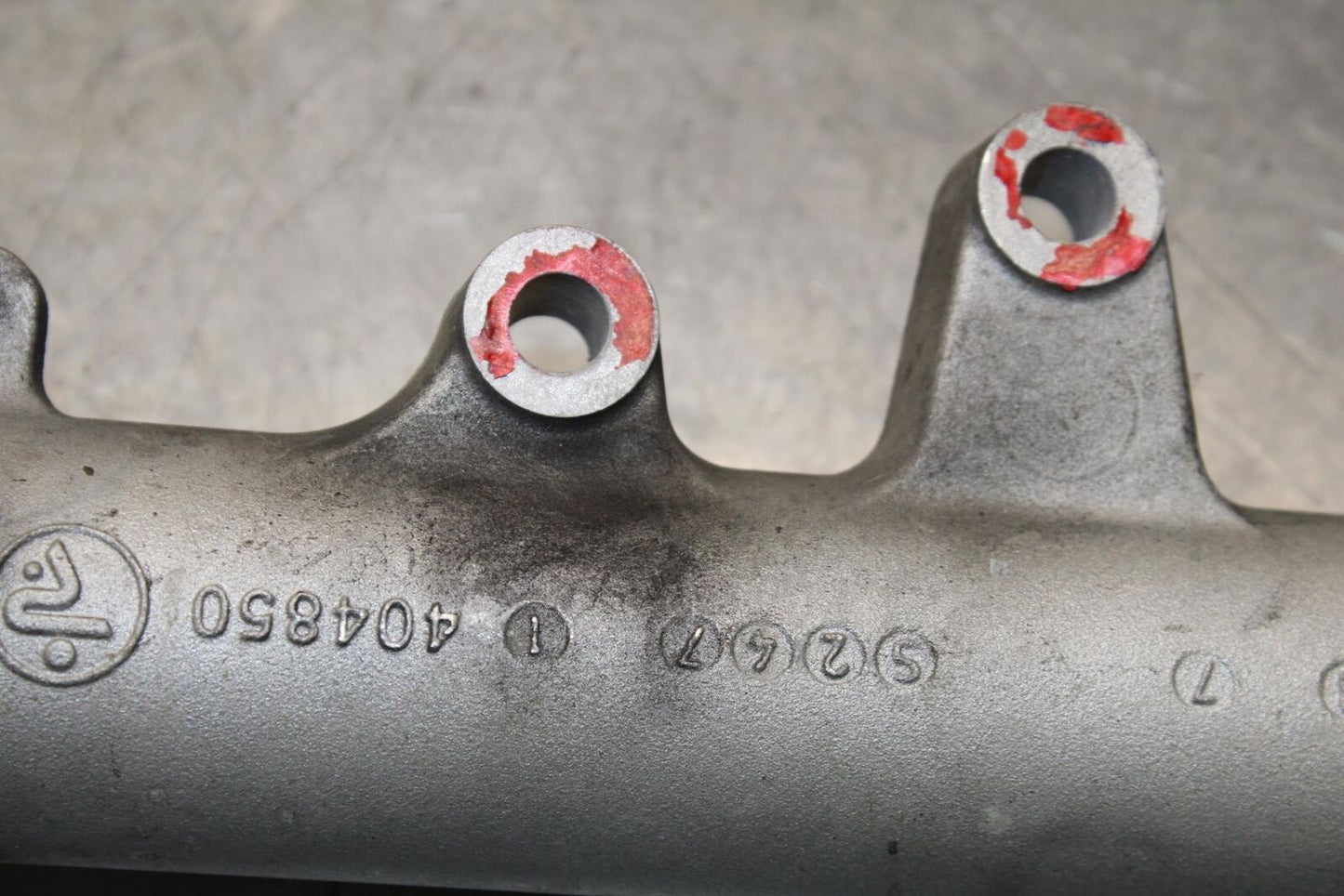 04-09 SUZUKI GS 500 FH GS500F FRONT FORKS SHOCK SUSPENSION SET PAIR BB97