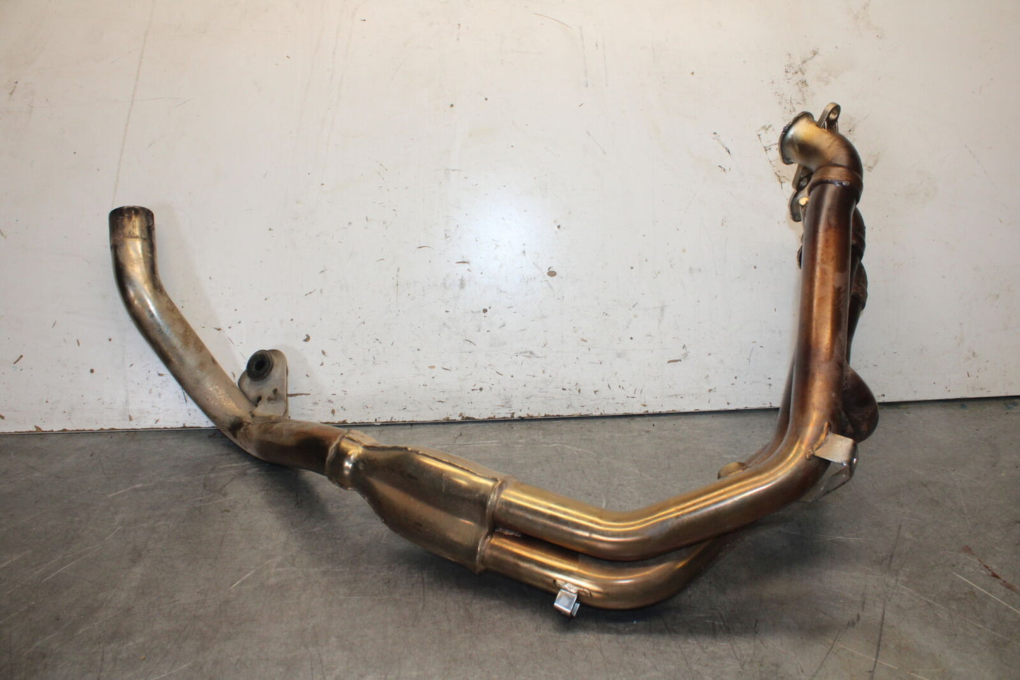 01-06 TRIUMPH TIGER 955I EXHAUST HEADER PIPES MANIFOLD BB693